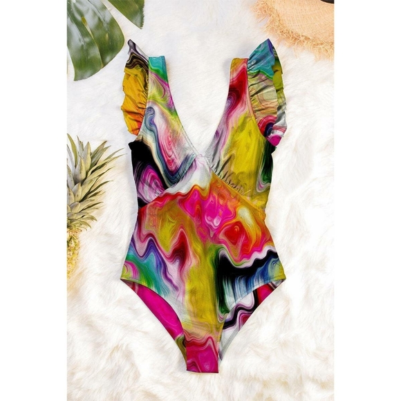 Shanaya Plunge One-Piece - Picture 1 of 1